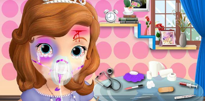 Sofia Head Injury Cura Le Ferite Della Principessa Sofia Giochi Com