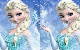 Parrucca di Anna di Frozen sorella di Elsa de Il Regno di Ghiaccio