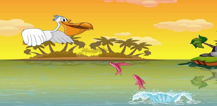 Pelican Fish Catch, vai a Caccia di Pesci con il Pellicano - Giochi.com